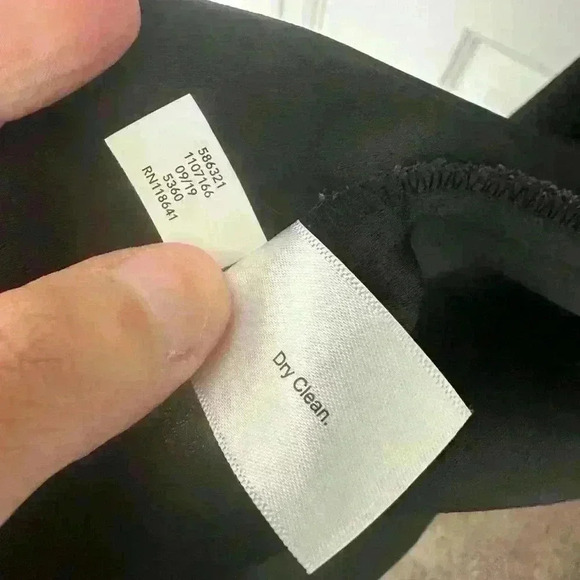 Lane Bryant Black Long  Slimming Fitted Coat With Pockets - Picture 6 of 12